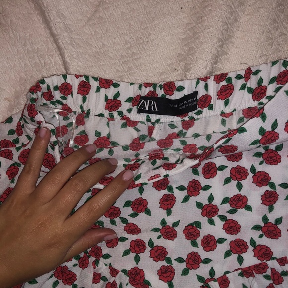 Zara rose printed skort - Picture 6 of 6